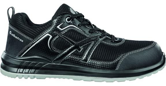 Low-cut safety shoe Rider Black Low S1P ESD size 46