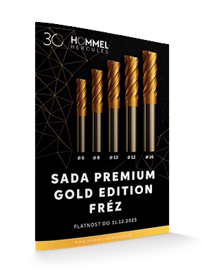 Sada Gold Edition fréz
