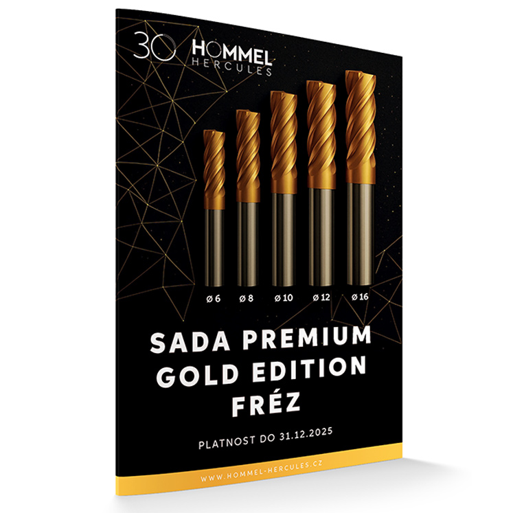 Sada Gold Edition fréz